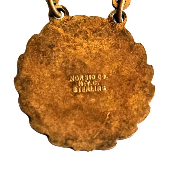 WWll Army Air Forces 1000 Hours Flight Award Norsic Co NYC Sterling 925 Medal - Picture 5 of 7